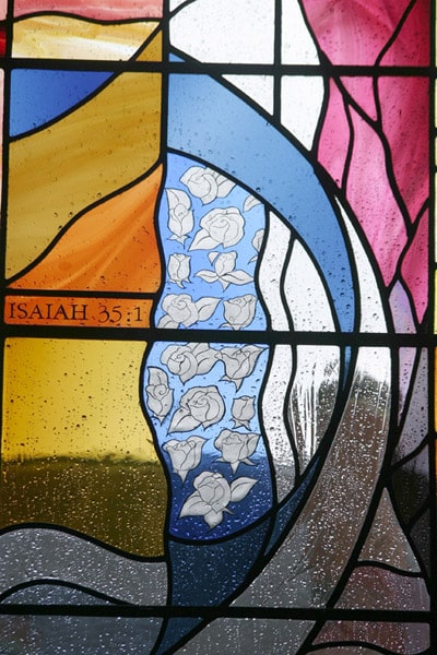 Wakenshaw Memorial Window, Newcastle Cathedral. Detail